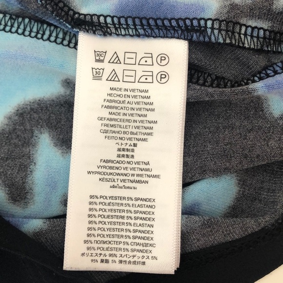 Vince Camuto Floral Asymmetrical Hem Dress XS - Picture 10 of 11